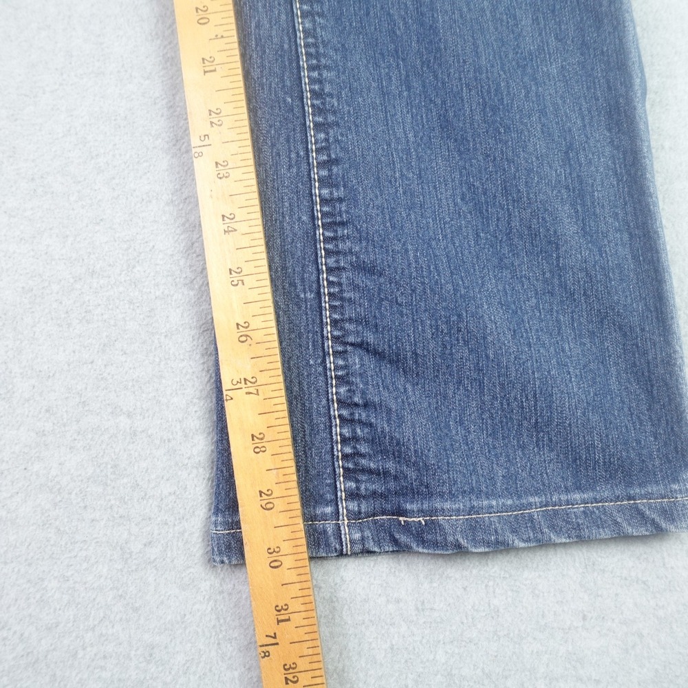 Wrangler Q-Baby Jeans Womens 13/14x34 Blue Bootcut Ultimate Riding Denim - Picture 11 of 13